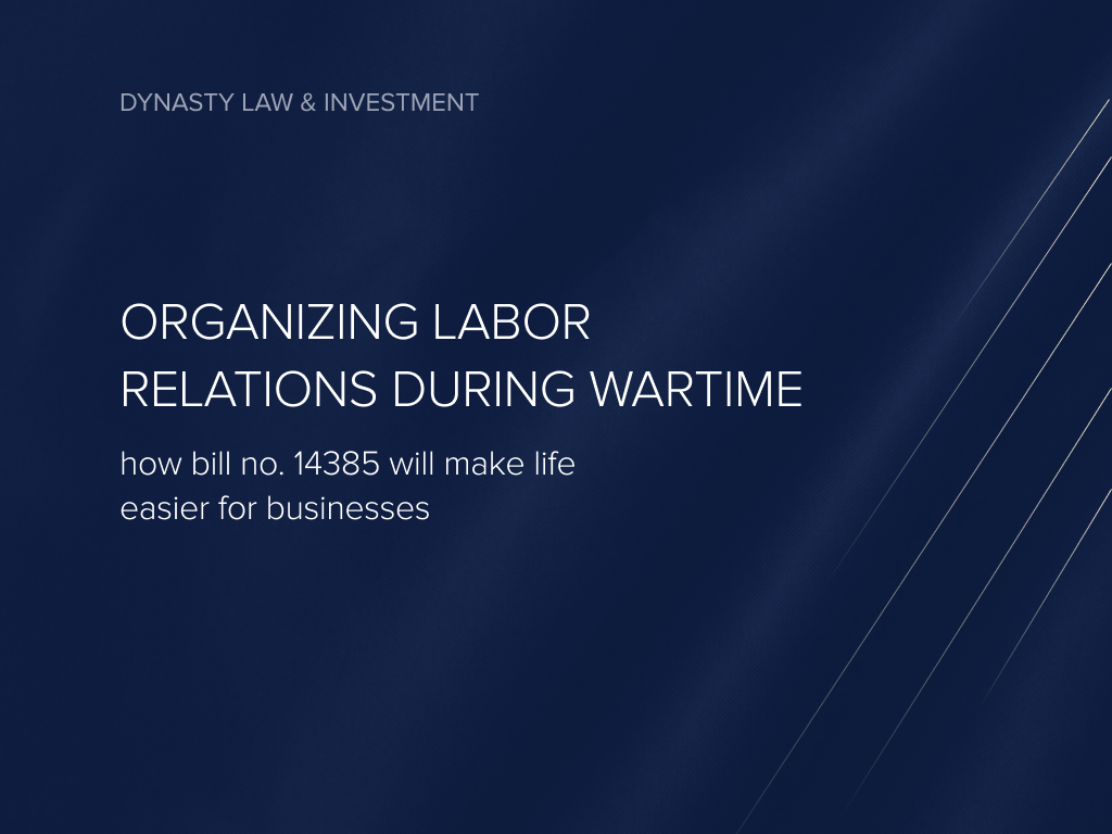 Organizing Labor Relations During Wartime